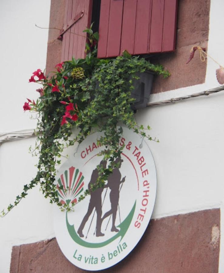 La Vita E Bella Saint-Jean-Pied-de-Port Exterior foto